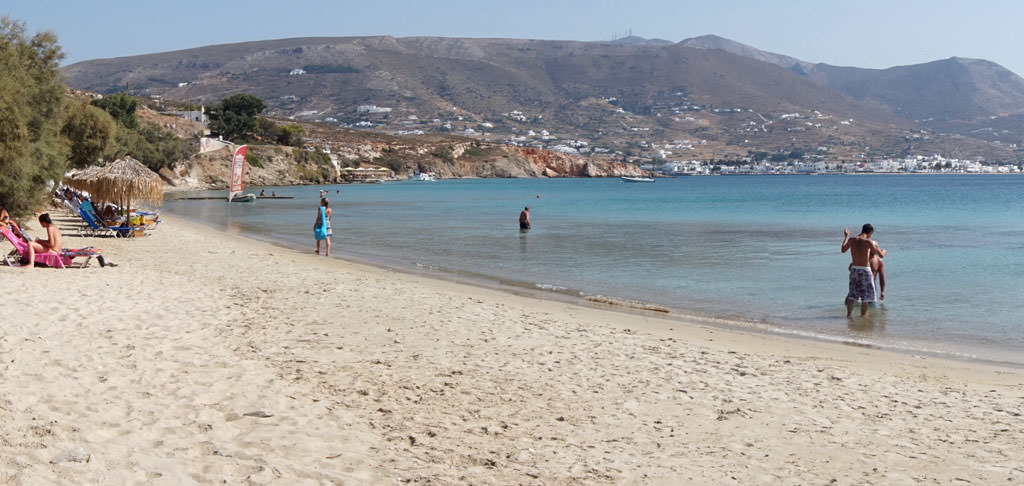 Krios Beach Camping & Bungalows Paros Island, Paros Island Гърция